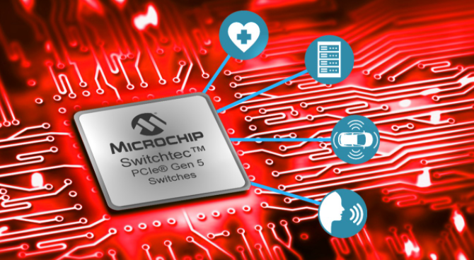 Microchip анонсировала первые в мире коммутаторы PCI Express 5.0