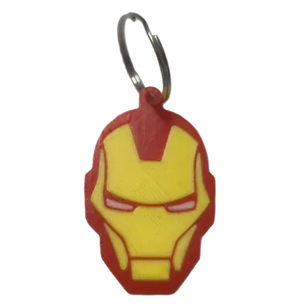 Брелок Marvel Iron-man Keychain Залізна Людина ABS пластик 5 см. №1
