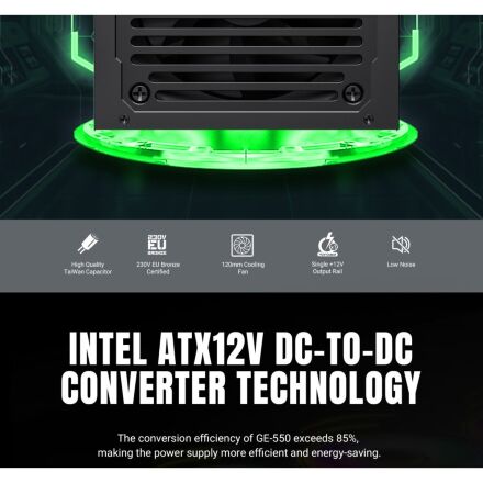 Блок питания Gamemax 550W (GE-550)