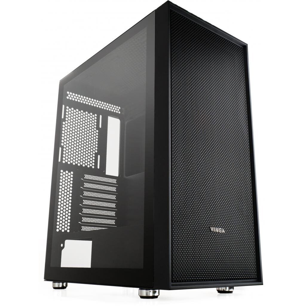 Корпус для ПК Vinga Pillar Black