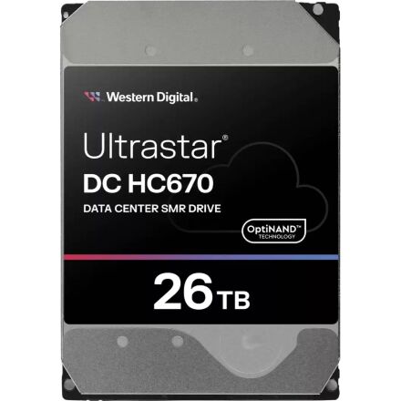 Жесткий диск 3.5" 26TB Ultrastar DC HC670 WD (0F61452 / WSH722626ALN607)