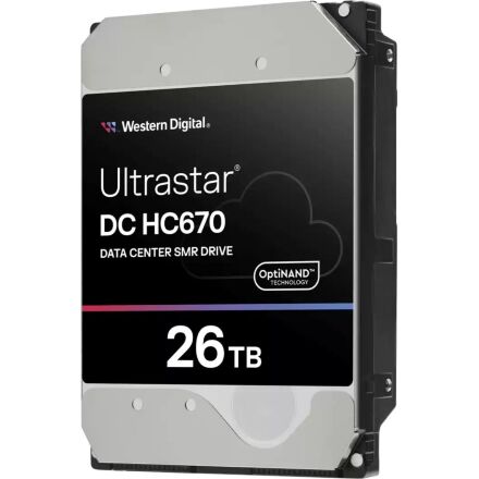 Жесткий диск 3.5" 26TB Ultrastar DC HC670 WD (0F61452 / WSH722626ALN607)