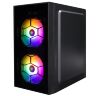 Корпус для ПК 1stPlayer X1-BK-3F1-PS-600FK-EU