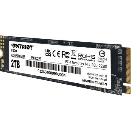 Накопитель SSD M.2 2280 2TB Patriot (P320P2TBM28)
