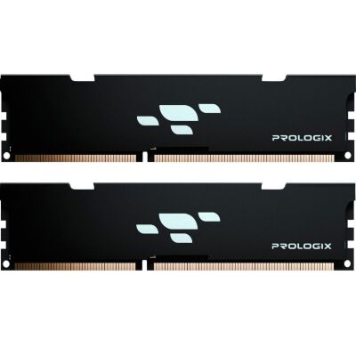Модуль памяти для компьютера DDR5 32GB (2x16GB) 6000 MHz Black Prologix (PRO32GB6000B5K)