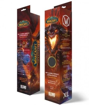 Килимок ігрова поверхня Варкрафт Blizzard World Of Warcraft Gaming Desk Mat Classic: Onyxia (90*42 cm)
