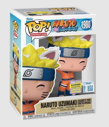 Фігурка Funko Naruto Uzumaki (Sasuke’s Paw Encyclopedia) Фанко Наруто (Exclusive) 1980
