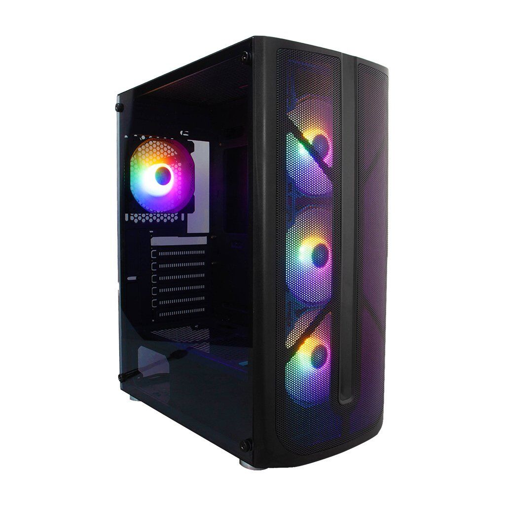 Корпус для ПК 1stPlayer X4-BK-4F1-PS-750FK-EU
