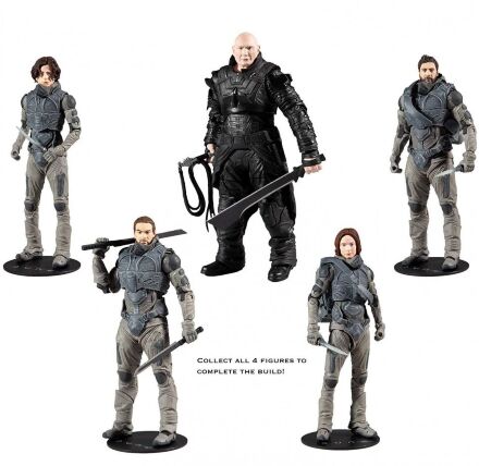 Фігурка McFarlane Toys Dune: Duncan Idaho Action Figure with Build A Glossu Beast Rabban фільм Дюна