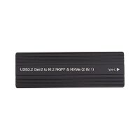 Карман внешний PowerPlant SSD Premium M.2 PCIe NGFF/NVMe USB3.2 (HC380510)