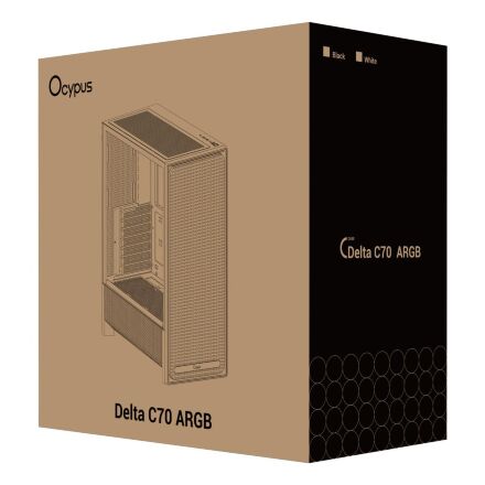 Корпус для ПК OCYPUS DELTA-C70-BKG400XX-GL