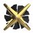 Кулер для корпуса Alseye X12 (Golden WK Push) (AS.04.03.0024)