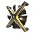 Кулер для корпуса Alseye X12 (Golden WK Push) (AS.04.03.0024)