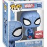 Фигурка Funko Marvel Spiderman Blue Фанко Человек паук с розой (Collector Corps Exclusive) 1355