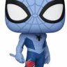 Фигурка Funko Marvel Spiderman Blue Фанко Человек паук с розой (Collector Corps Exclusive) 1355