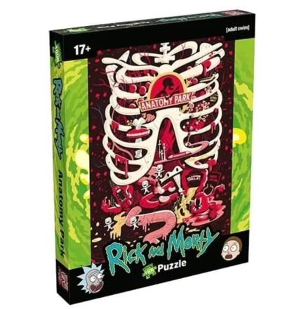 Пазл Winning Moves Rick and Morty Puzzle Anatomy Park Рик и Морти (1000 деталей)