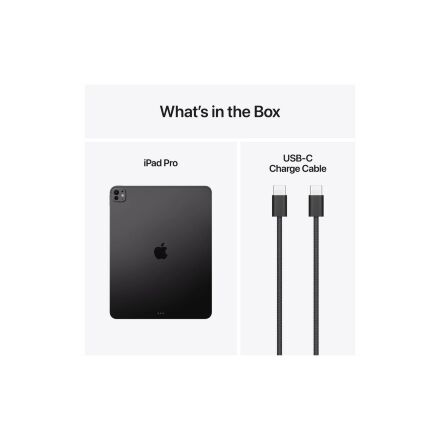 Планшет Apple iPad Pro 13" M5 Wi‑Fi + Cellular 256GB with standard glass - Space Black (ME7W4TY/A)