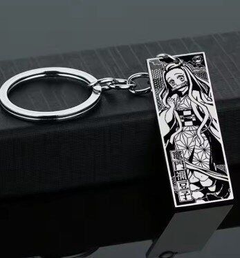 Брелок Demon Slayer Nezuko Kamado Незуко Камадо Клинок, що розсікає демонів метал