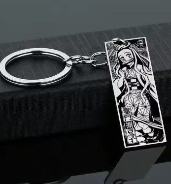 Брелок Demon Slayer Nezuko Kamado Незуко Камадо Клинок, що розсікає демонів метал