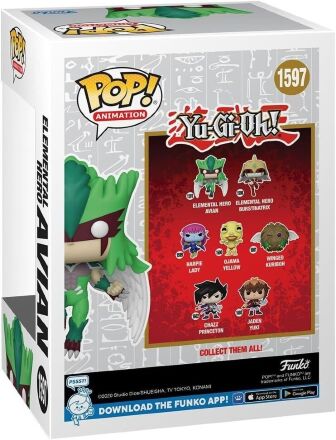 Фігурка Funko Pop Animation: Yu-Gi-Oh! Elemental Hero Avian фанко 1597