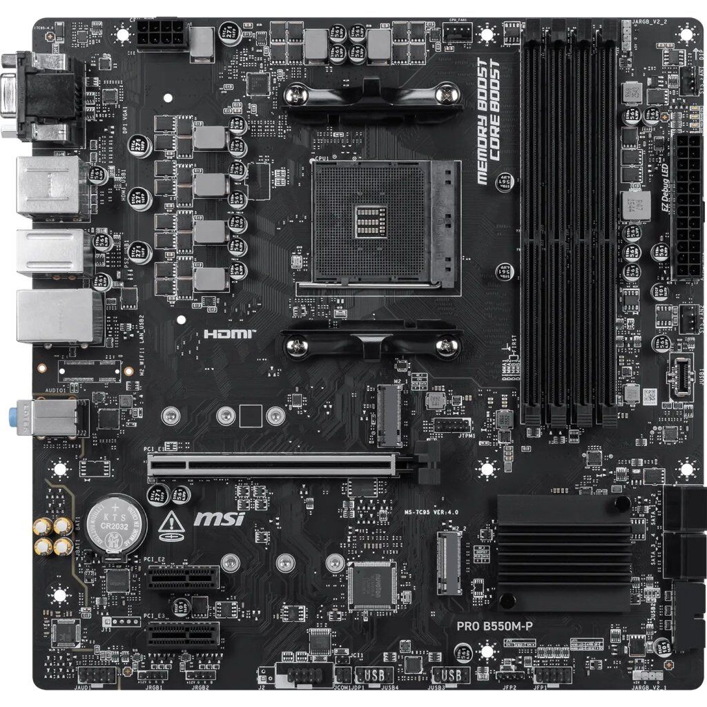 Материнская плата MSI PRO B550M-P