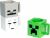 Набор 3 чашек Minecraft Stacking Coffee Mugs Creeper Skeleton and Ghast кружки Майнкрафт 250 мл