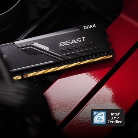 Модуль памяти для компьютера DDR4 64GB (2x32GB) 3600 MHz Fury Beast Black Kingston Fury (ex.HyperX) (KF436C18BBK2/64)
