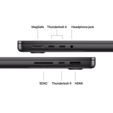 Ноутбук Apple MacBook Pro 14 A3434 M5 Space Black (MDE34UA/A)