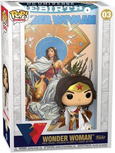 Фигурка Funko Pop Comic Cover 80th Wonder Woman Rebirth Чудо Женщина Фанко 03
