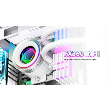 Система жидкостного охлаждения ID-Cooling FX360 INF White (FX360 INF WHITE)