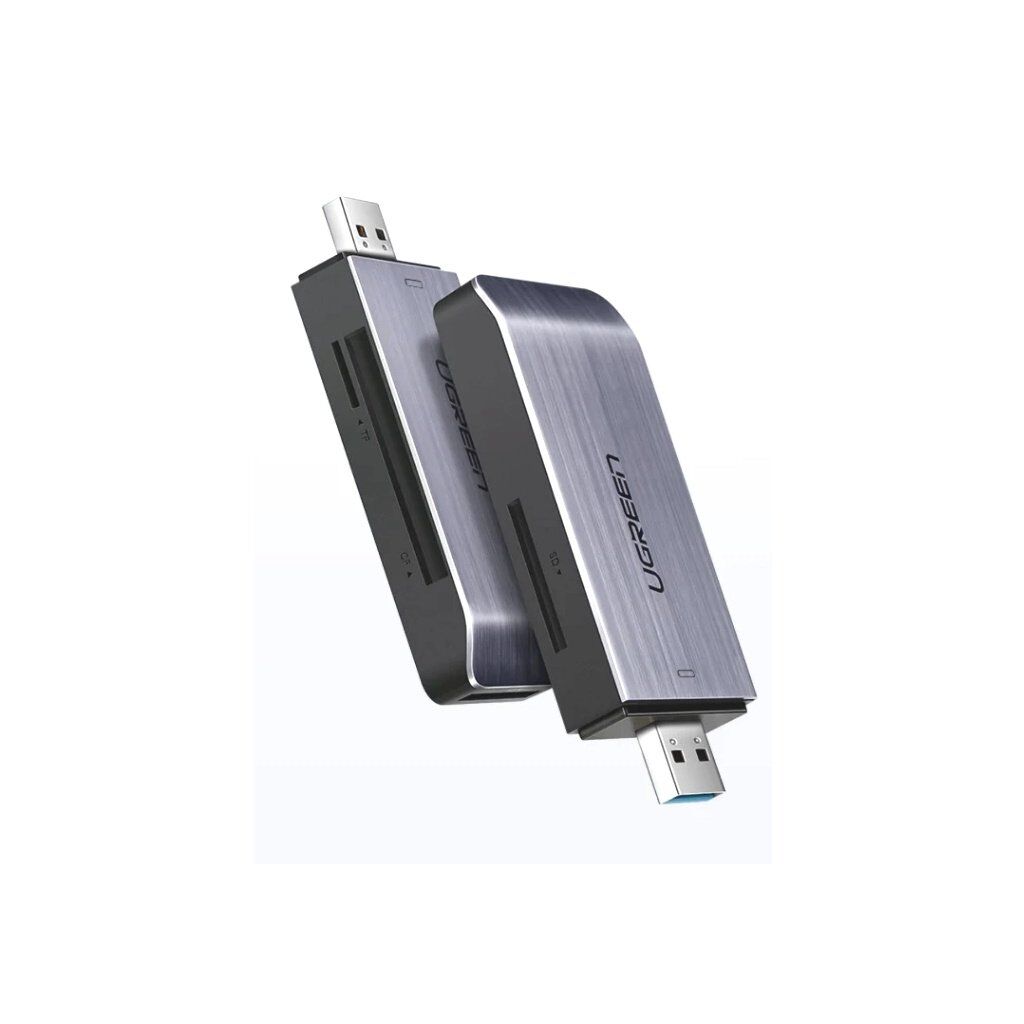Считыватель флеш-карт USB-A 3.0 to TF/SD/CF/MS Multifunction Card Reader Multi-Read Ugreen (50541)