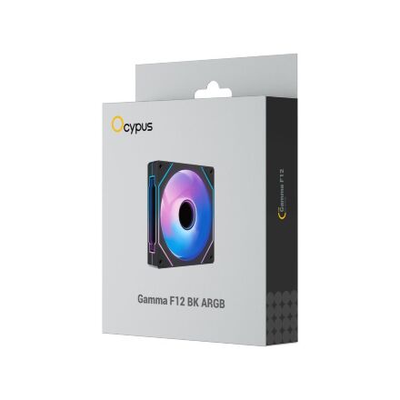 Кулер для корпуса OCYPUS GAMMA F12 BK ARGB (GAMMA-F12-BK1AM00X-GL)
