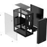 Корпус для ПК OCYPUS GAMMA C50 BK (GAMMA-C50-BKG000XX-GL)