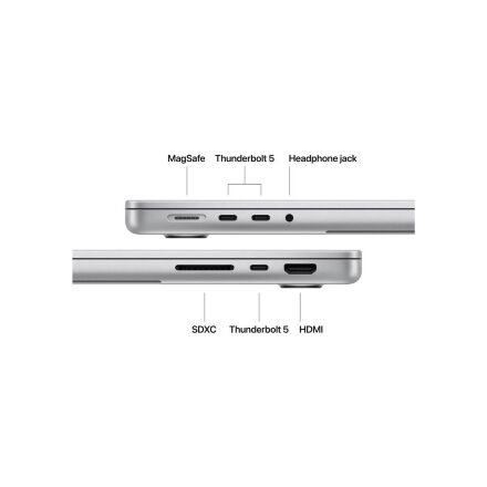 Ноутбук Apple MacBook Pro 14 A3426 M5 Pro Silver (MJLV4UA/A)