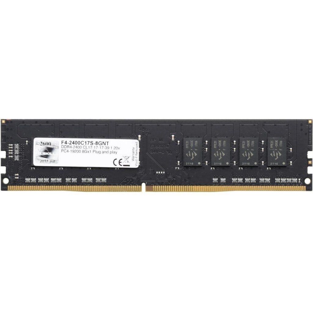 Модуль памяти для компьютера DDR4 8GB 2400 MHz G.Skill (F4-2400C17S-8GNT)