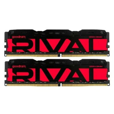Модуль памяти для компьютера DDR4 32GB (2x16GB) 3200 MHz Rival Radiant Red Goodram (GGRRD4-32L16A/32GDC)