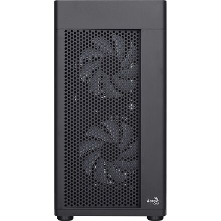 Корпус для ПК AeroCool Hexform-G-BK-v2 Black 600W (ACCX-PV38004.11)