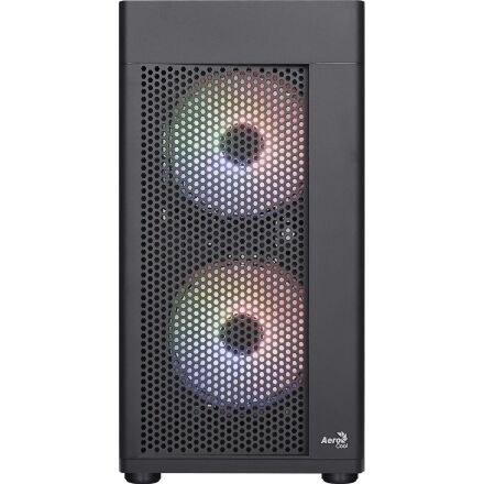 Корпус для ПК AeroCool Hexform-G-BK-v2 Black 600W (ACCX-PV38004.11)