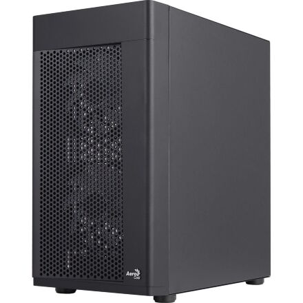 Корпус для ПК AeroCool Hexform-G-BK-v2 Black 600W (ACCX-PV38004.11)