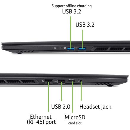 Ноутбук Acer Nitro 16S AN16S-61 (NH.QXVEU.003)