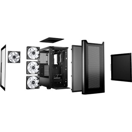 Корпус для ПК Be quiet! PURE BASE 501 LX чорний (BGW78)