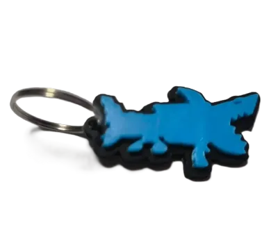 Брелок League of Legends Arcane Ліга Легенд Logo Keychain ABS пластик 4 см.