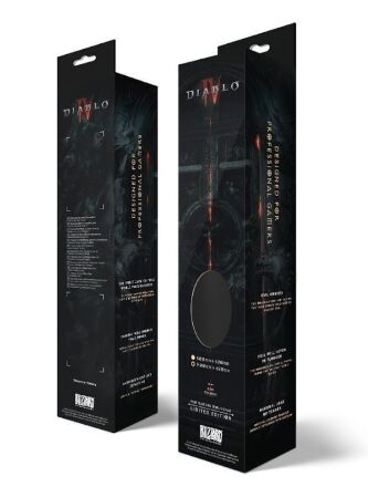 Килимок для миші ігрова поверхня Blizzard DIABLO IV 4 Skeleton King (Діабло) XL (90*42 cm)