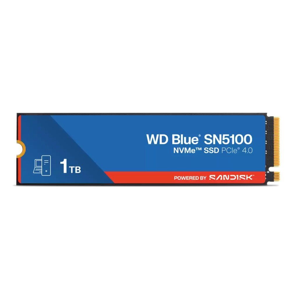 Накопитель SSD M.2 2280 1TB BLUE SN5100 WD (WDS100T5B0E-00CPE0)