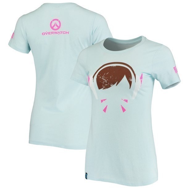Футболка Blizzard Overwatch D.Va Light Blue Character T-Shirt Womens (розмір M)