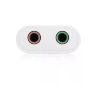 Звуковая плата Ugreen US205 white (30143)