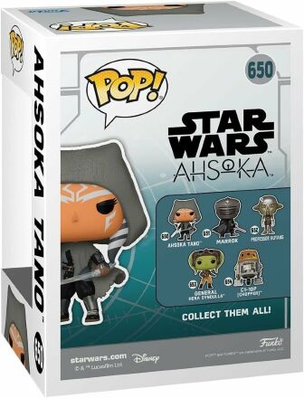 Фигурка Funko Star Wars Ahsoka Tano with Dual Lightsabers Звёздные войны фанко Асока Тано 650