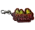 Брелок Stranger Things Дуже дивні справи Logo Keychain ABS пластик 4 см.