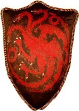 Подушка Factory Entertainment Game of Thrones House Targaryen Гра Престолів Таргарієн Дім Дракона 55 см.