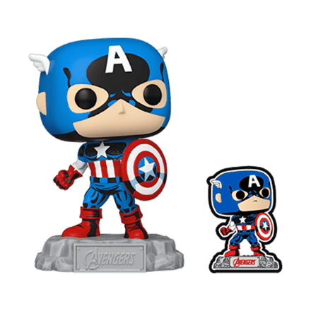Фігурка Funko Marvel: The Avengers Heroes Captain America Фанко Капітан Америка (Amazon Exclusive) 1290